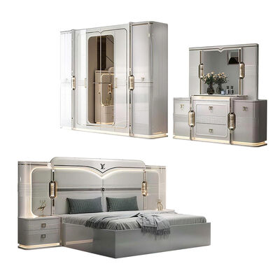 Συσσωρευτές De Chambre Couch king Size Luxury Bedroom Sets Home Double Bedroom ξύλινο τουρκικό σύγχρονο έπιπλο κρεβατοκάμαρας