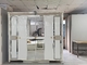 MDF γυαλιού κρεβατοκάμαρων συνόλων επίπλων ντουλαπών επιτραπέζιο πλήρες σύνολο επιτραπέζιου επιδέσμου κρεβατιών δευτερεύον