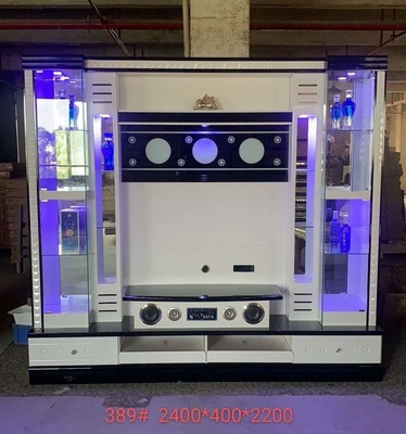 Επιτοίχια Μονάδα Pop Up TV Black Armoire Κρυφό αναδυόμενο ντουλάπι τηλεόρασης