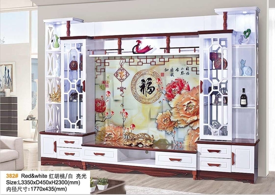 Επιτοίχια Μονάδα Pop Up TV Black Armoire Κρυφό αναδυόμενο ντουλάπι τηλεόρασης