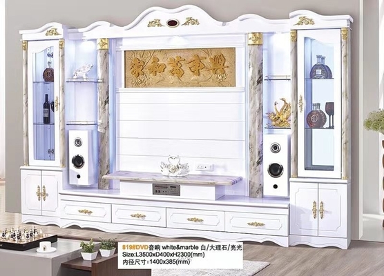 Επιτοίχια Μονάδα Pop Up TV Black Armoire Κρυφό αναδυόμενο ντουλάπι τηλεόρασης