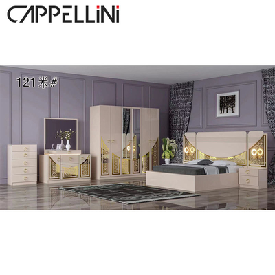 χονδρικά mdf headboards βασιλιάδων συνόλων κρεβατοκάμαρων φυσικού μεγέθους κρεβατοκάμαρων ξύλινα