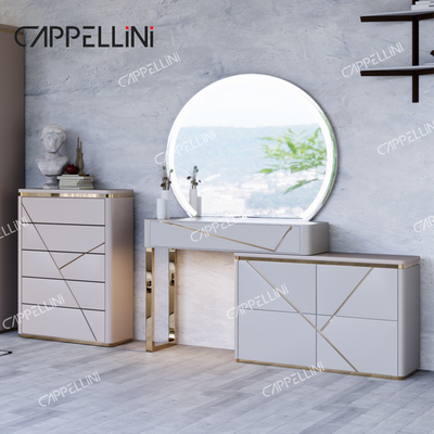 Απλό Σπίτι Διπλό ξύλινο πλαίσιο Δερμάτινο King Bed Σύγχρονο πολυτελές ξύλο πλήρες queen size έπιπλα κρεβατοκάμαρα