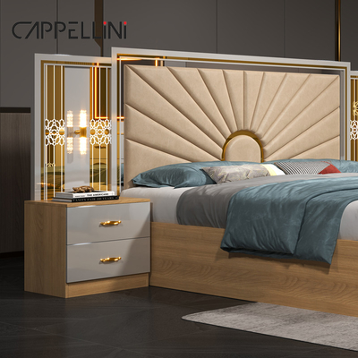 Χονδρικό Home Master Room King Size Διπλό κρεβάτι Μοντέρνο Λοξοδερμικό Δερμάτινο Mdf Full Queen Φθηνό Επικεφαλαιογράφημα Κοιλιάς