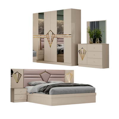 Φτηνό Μεγάλη ποιότητα Master Room ξύλινο πλαίσιο διπλό κρεβάτι Σωστό σπίτι μοντέρνα πολυτελή πλήρες ξύλινο King Size κρεβατοκάμαρα έπιπλα