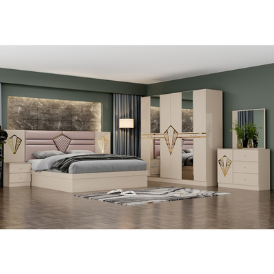 Φτηνό Μεγάλη ποιότητα Master Room ξύλινο πλαίσιο διπλό κρεβάτι Σωστό σπίτι μοντέρνα πολυτελή πλήρες ξύλινο King Size κρεβατοκάμαρα έπιπλα
