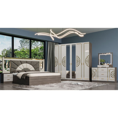Chambre a Coucher Complet De Luxe Bedroom Sets Modern Luxury king Size Bed Double Home Room Wooden Frame Bedroom Furniture Set