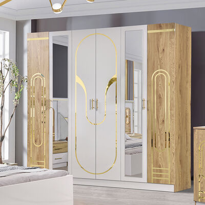 Φοσάν Χονδρική Βασιλικά Υπνοδωμάτια King Size Έπιπλα Ξύλινο Διπλό Κρεβάτι Μοντέρνα Πολυτελής Ξύλινο Πλαίσιο Πλήρες Σετ Επίπλων Υπνοδωματίου