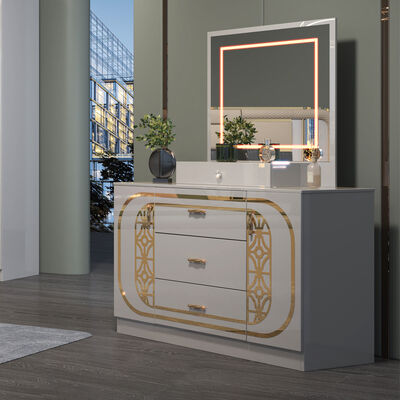 Δωμάτιο Συμπλήρωμα Έπιπλα Δωμάτιο Νέο έπιπλα Χρώμα Νεαρό ξύλο Προσαρμοσμένο λευκό έπιπλα για το σπίτι Σύγχρονα σετ