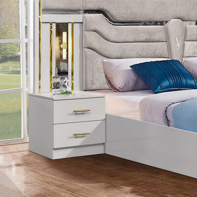 Κίνα Χονδρικό Φθηνό ξύλινο MDF King Size κρεβατοκάμαρα 5 κομμάτια Διπλό δωμάτιο μοντέρνο πολυτελές ξύλινο σκελετό κρεβατοκάμαρα έπιπλα