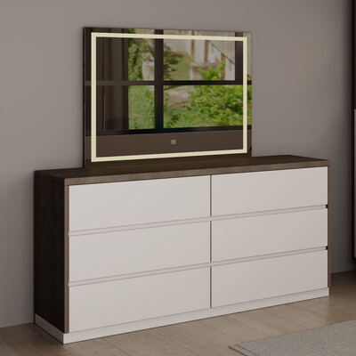 Ολοκληρωμένη master bedroom suite σε ξύλινο, King size με άφθονο χώρο αποθήκευσης, άνετη μινιμαλιστική πολυτελή μοντέρνα έπιπλα υπνοδωματίου