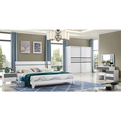 Επικαιροποιημένο Master Κλασικό ξύλινο King Size Αποθήκευση