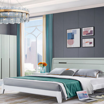 Master Suite Επικαιροποιημένα υπνοδωμάτια ξύλινη δομή άνετη αποθήκευση μινιμαλιστική υψηλής ποιότητας πολυτελή μοντέρνα υπνοδωμάτιο