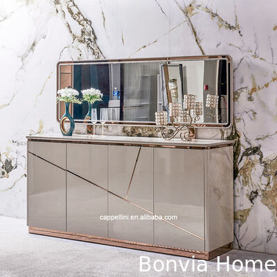 Πλειστηριασμός Συμπλήρωμα Σύγχρονη πολυτελή εστία τραπεζαρίας Εγκατάσταση επίπλων Σώμα τραπεζαρίας και καρέκλες απλού ξύλινου ξύλου 6 θέσεων