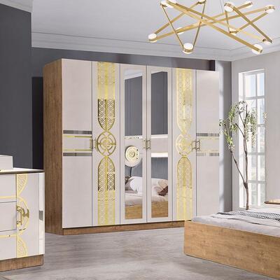 Chambre a Coucher Πλήρες σετ τουρκικής κρεβατοκάμαρας Φτηνές χονδρικές πωλήσεις Master Room Κρεβάτι king size Κρεβάτι Ξύλινο μοντέρνο σετ επίπλων κρεβατοκάμαρας Δεν υπάρχουν ακόμη κριτικές