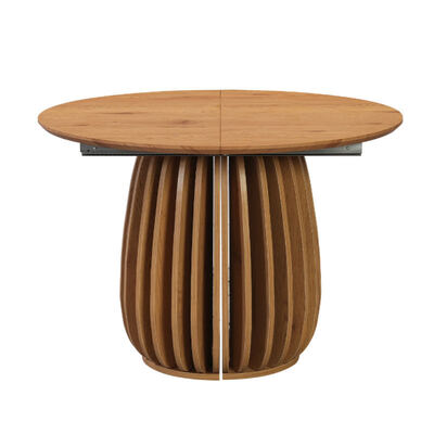 Modern Wooden Folding Expandable Dining Table Dining Room Furniture Nordic Home Restaurant Luxury Extendable Dining Table Set