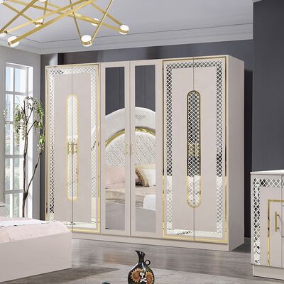 Chambre a Coucher πλήρης φωτισμός Δύο θέσεις Δωμάτιο King Size Δωμάτιο κρεβατοκάμαρα Σουίτα ξύλινο πλαίσιο Σύγχρονη πολυτελή έπιπλα υπνοδωματίου
