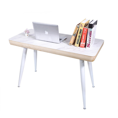 Λειτουργώντας πίνακας 75cm lap-top υπολογιστών σανίδων άσπρος ξύλινος πολλών χρήσεων