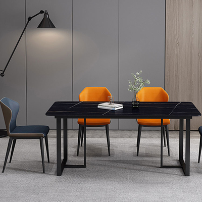 μέταλλο 6 πλακών επίπλων τραπεζαρίας 130cm 140cm 150cm έδρες καθορισμένες