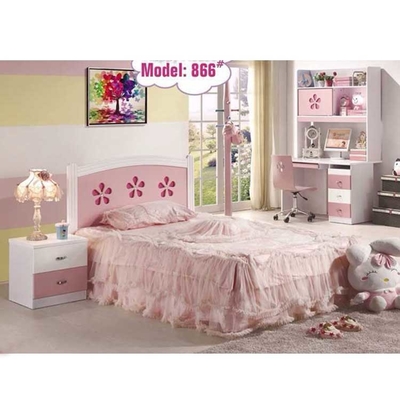 Cappellini ξύλινα παιδιών έπιπλα παιδιών πριγκηπισσών της Disney κρεβατοκάμαρων καθορισμένα ρόδινα