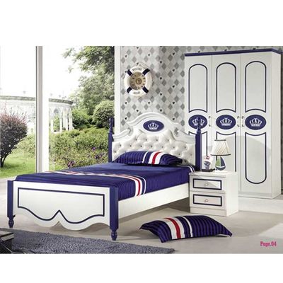 Φιλικό λευκό επίπλων συνόλων κρεβατοκάμαρων παιδιών Eco απόδειξης γρατσουνιών Cabrini